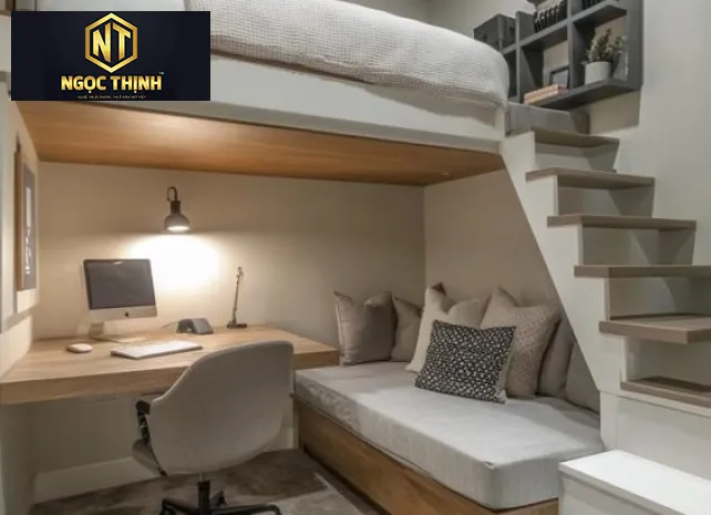 GIƯỜNG NGỦ TẦNG NGỌC THỊNH DÙNG CHO PHÒNG NGỦ HIỆN ĐẠI